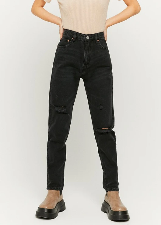 Джинсы Skinny Jeans - WOVEN HW MOM DENIM Tally Weijl - (228499679)