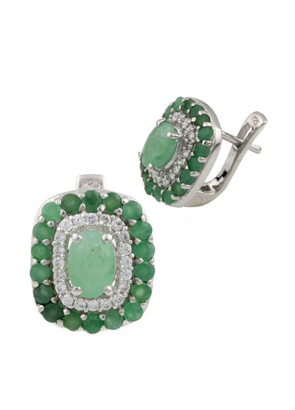 Серьги Silver Flame (191715446)