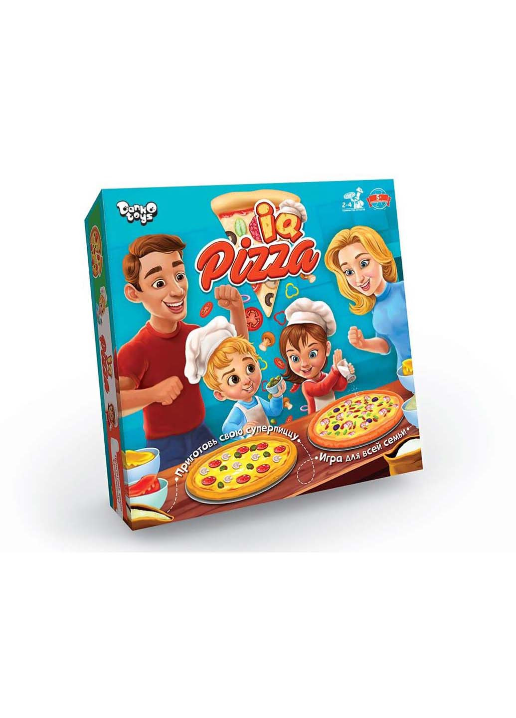 Настільна гра IQ Pizza рус Danko Toys 25 x 25 x 4 (231997050)