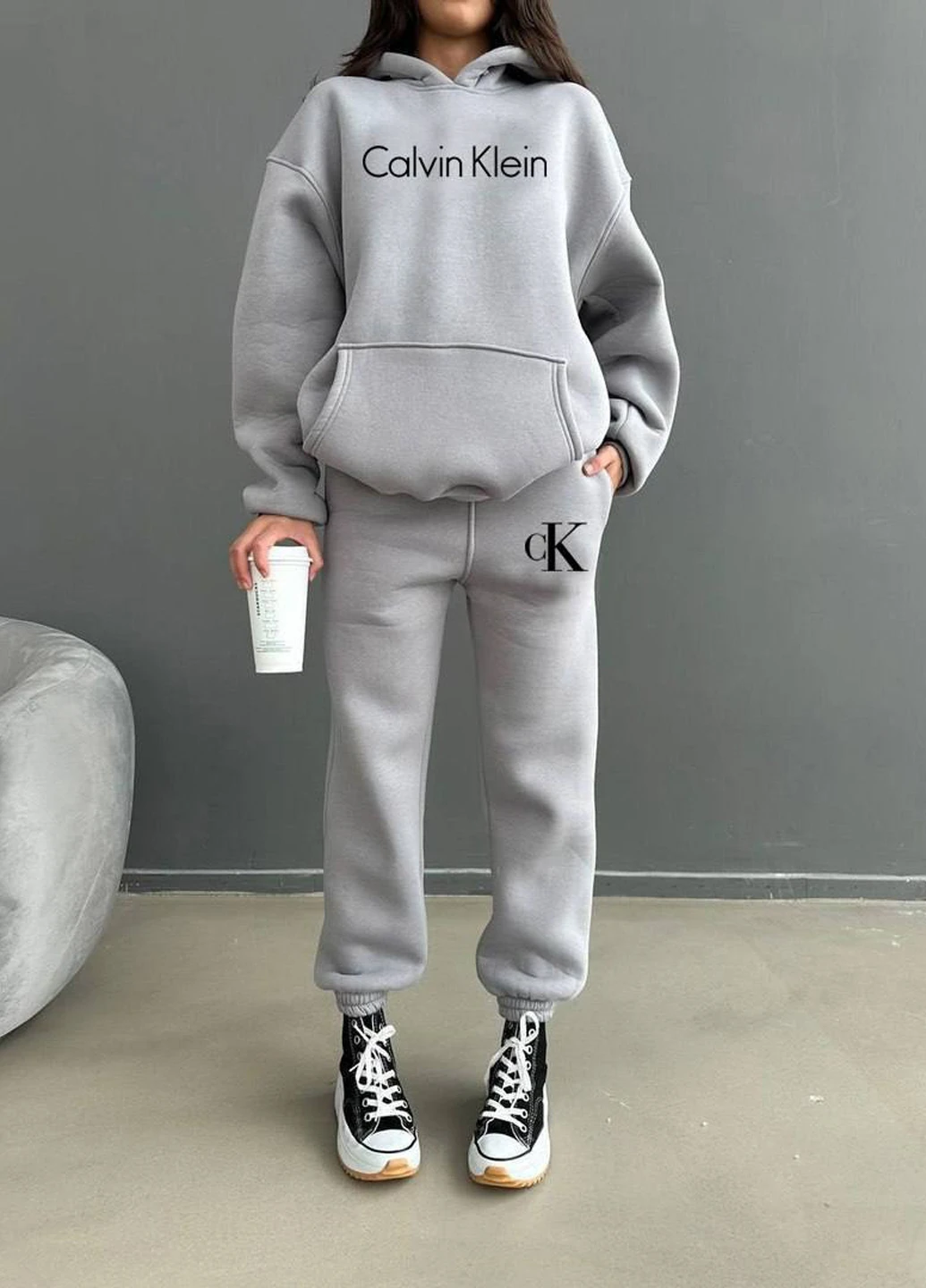 Костюм (худі, штани) Fashion (370052549)