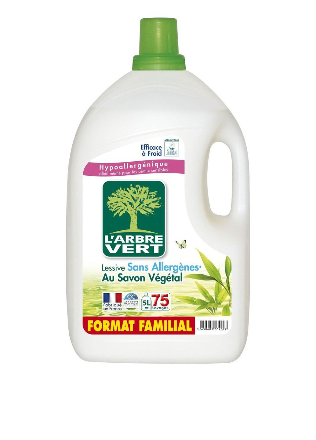 Жидкое мыло для стирки, 5 л L'arbre Vert (92234616)