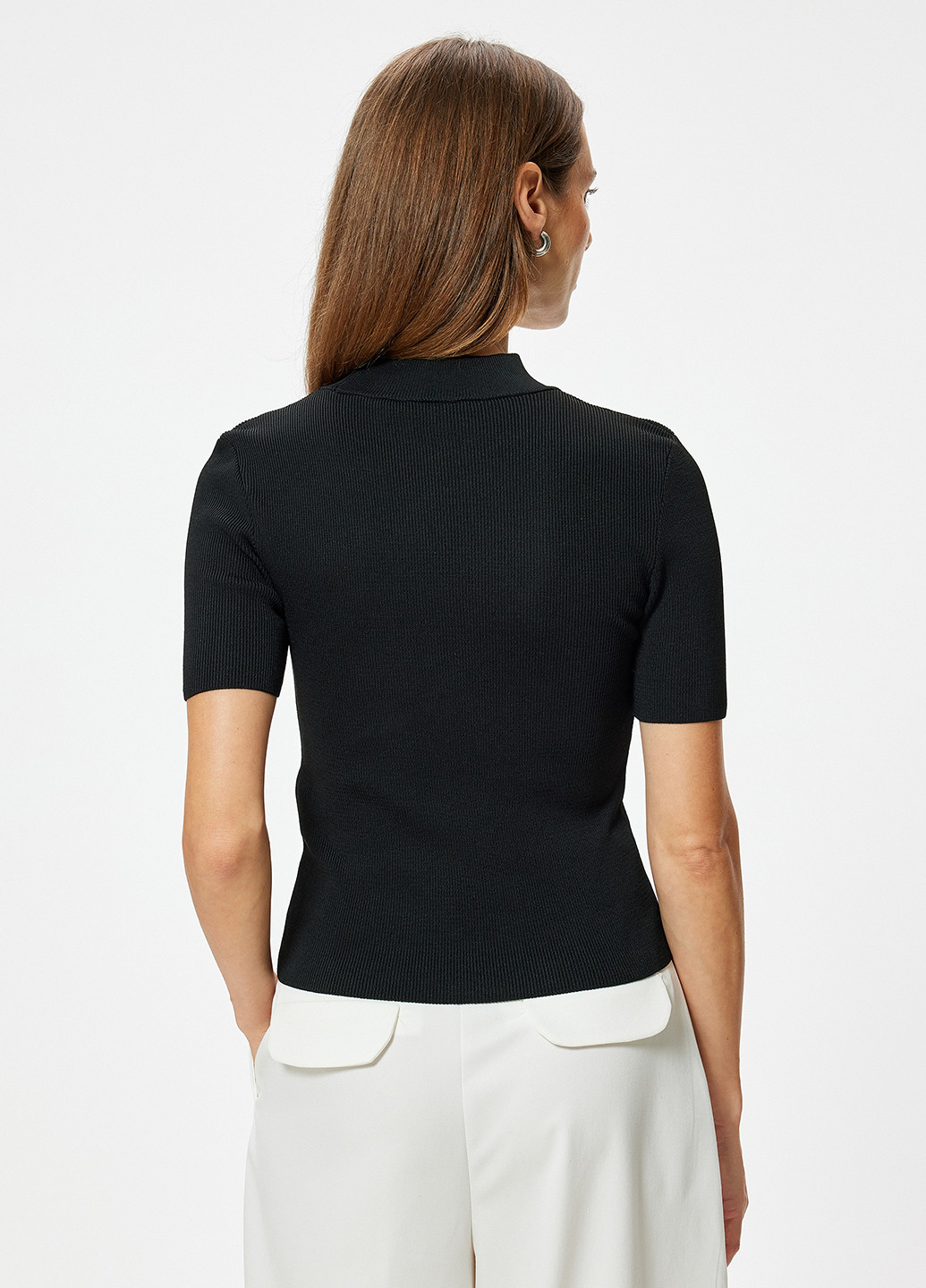 Черный летний джемпер джемпер KOTON