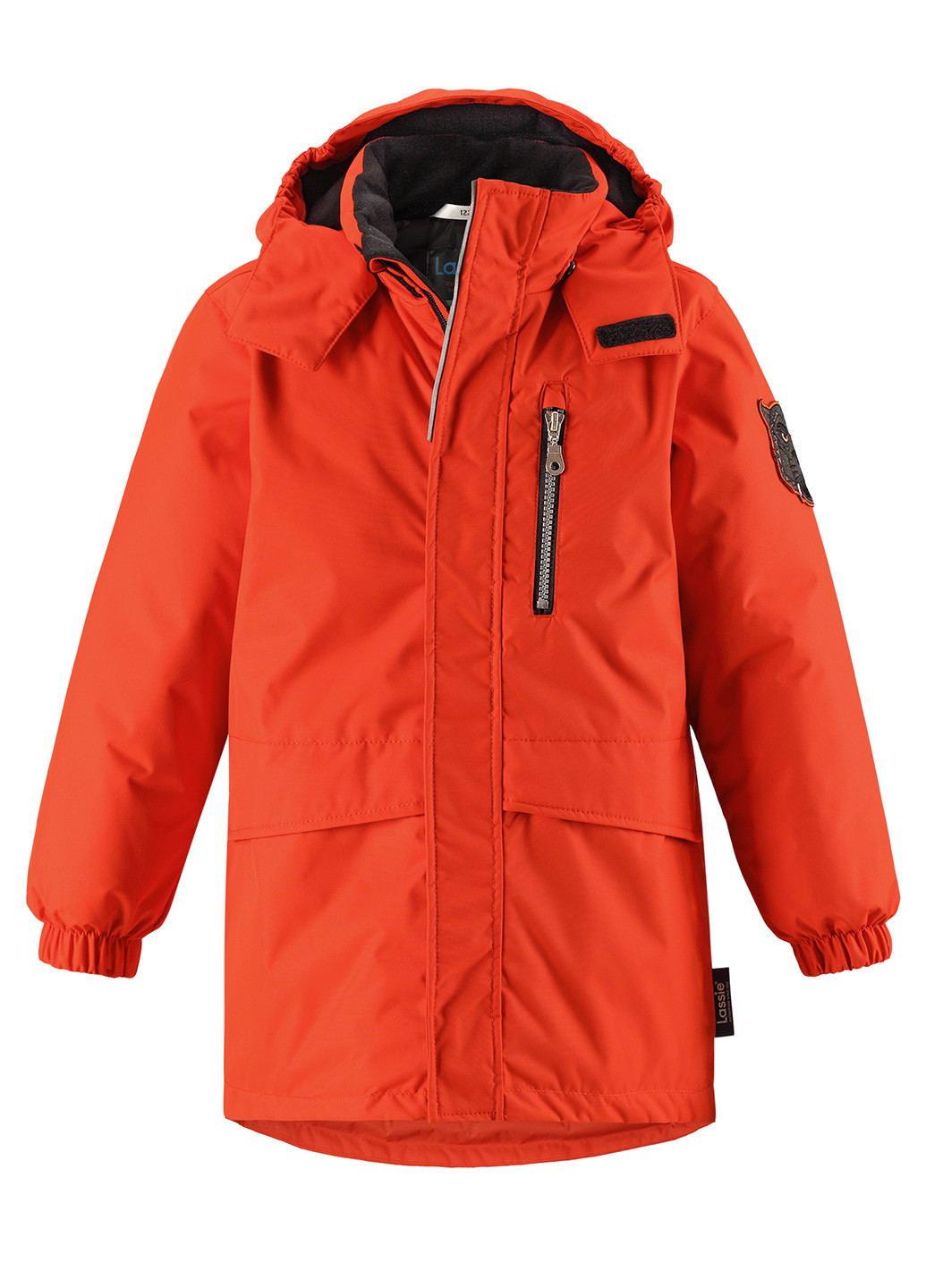 Оранжево-красная зимняя куртка Lassie by Reima