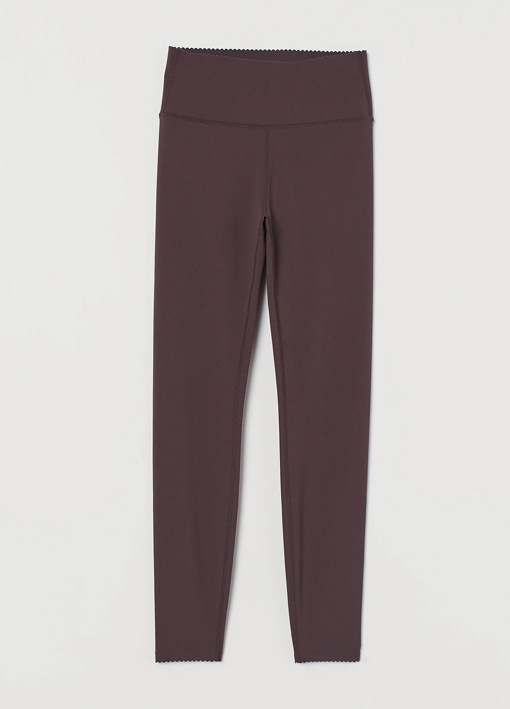 Темно-бордовые демисезонные леггинсы H&M
