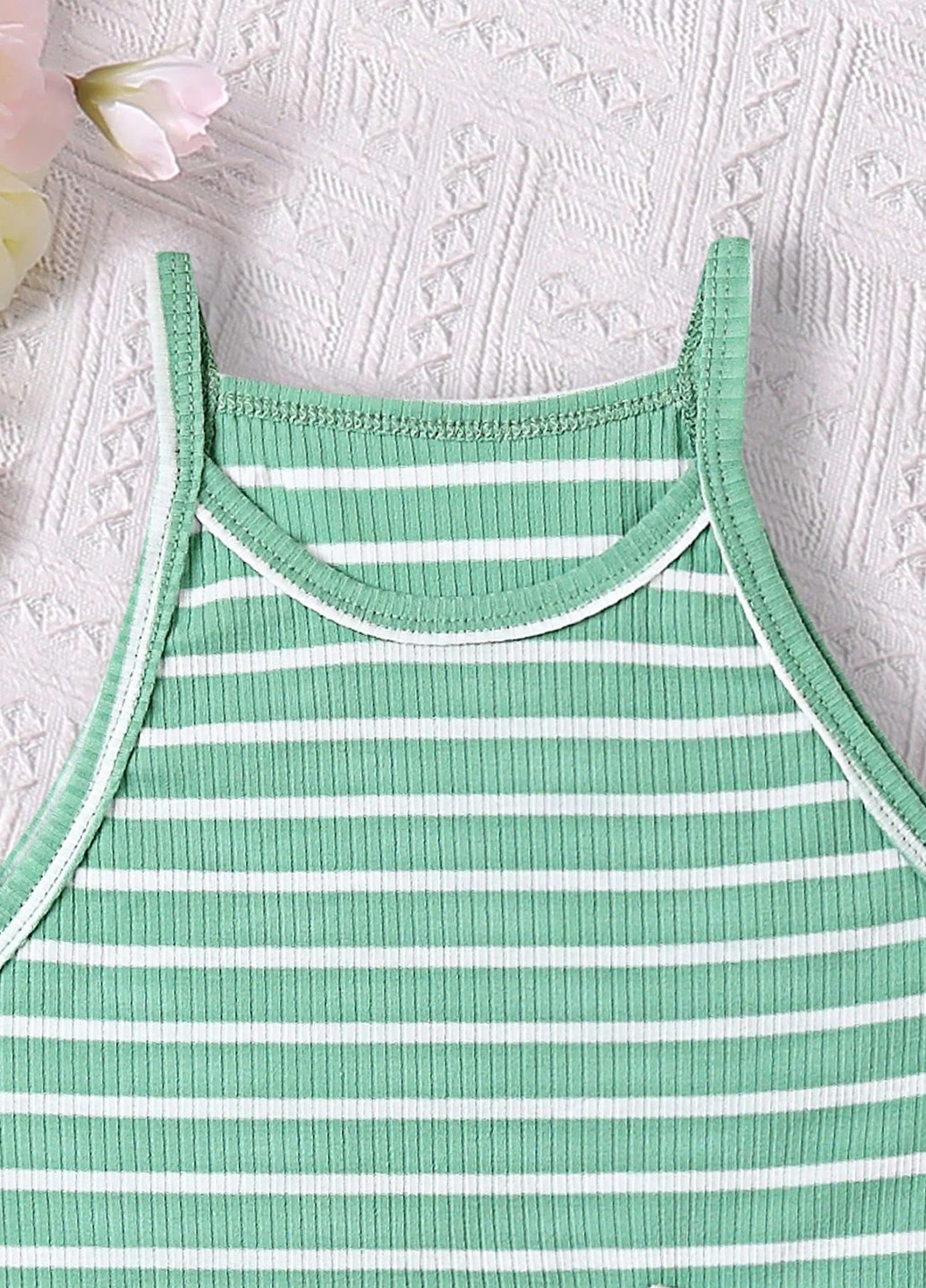 Комбинированное платье (2 шт.) SHEIN (324986135)