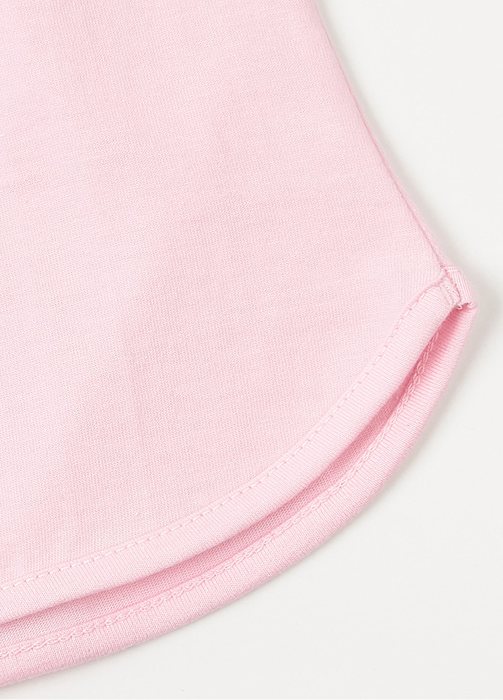 Розовая летняя футболка KRAKO