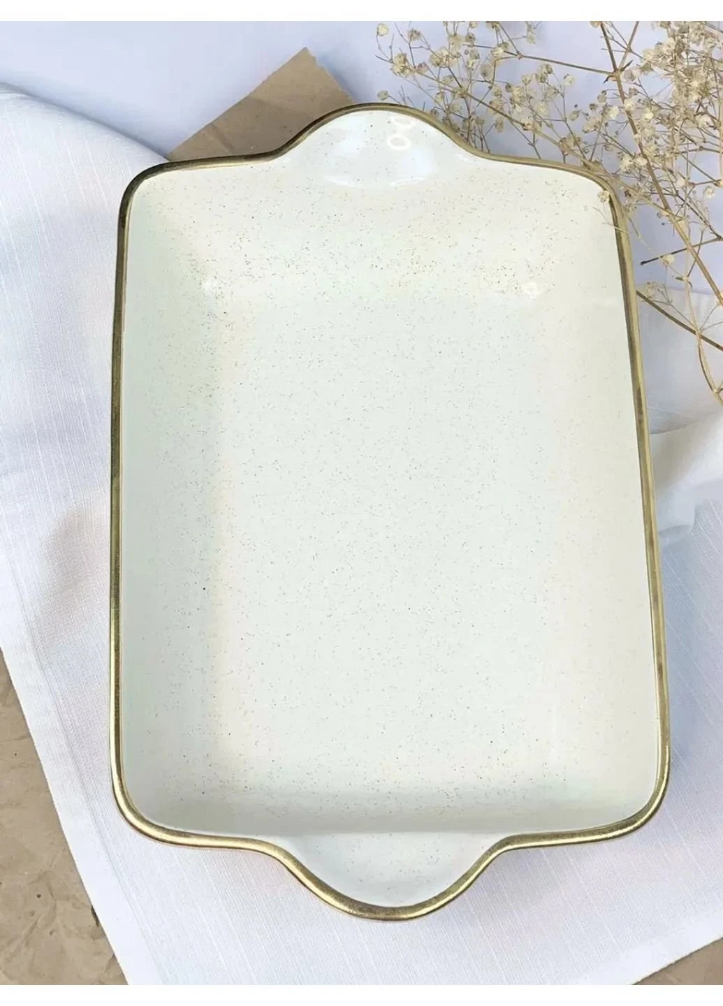Форма для запікання Sand Space Cappuccino Gold КГ-220 2.2 л бежева No Brand (253610575)