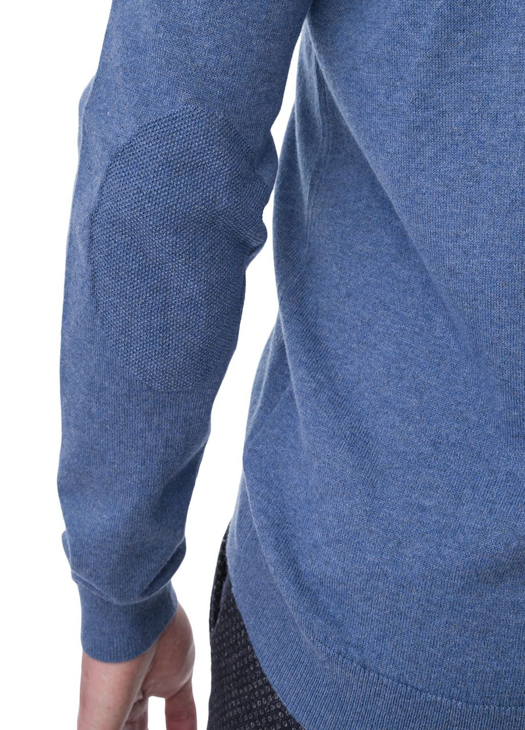 Голубой демисезонный пуловер Ragman