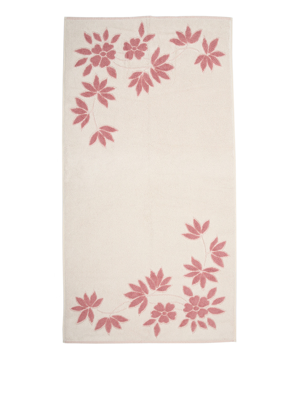 Maisonette рушник (1 шт.), 50х90 см малюнок рожево-коричневий виробництво - Туреччина