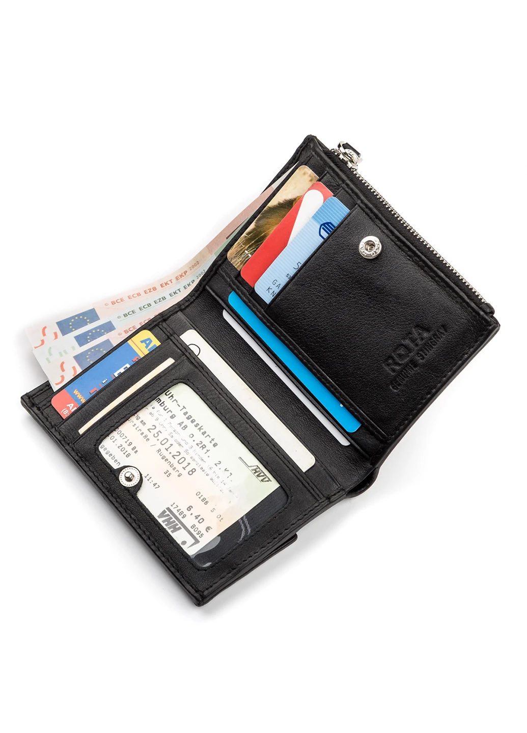 Чоловіче шкіряне портмоне 12,5х9,5 см Stingray Leather (252131871)