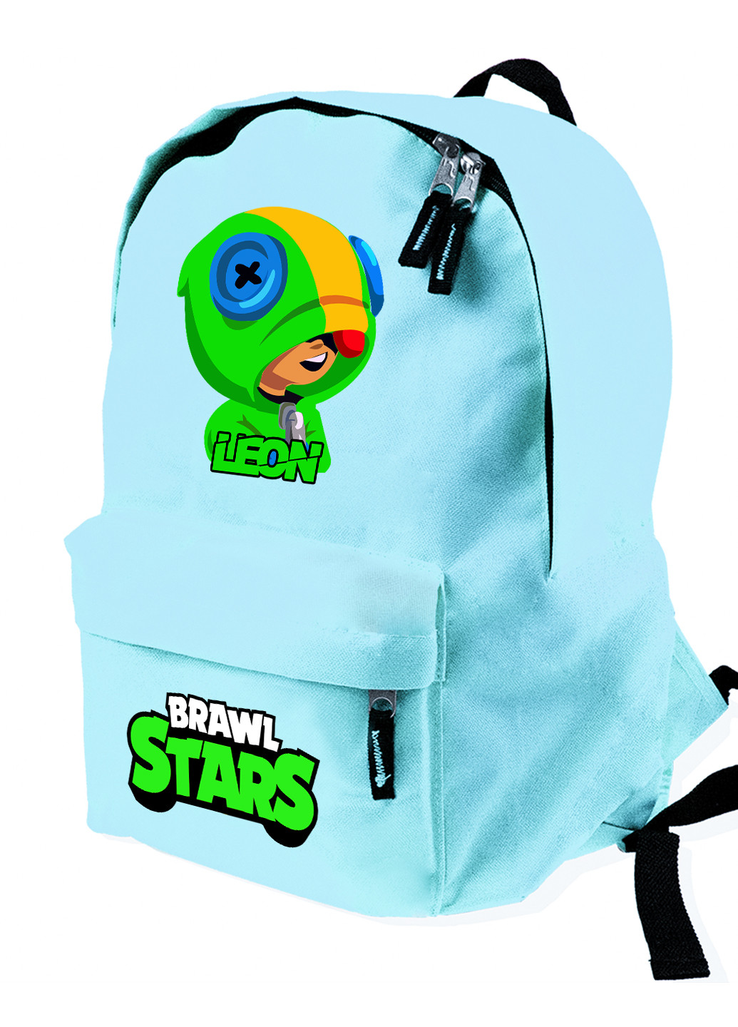Детский рюкзак Леон Бравл Старс (Leon Brawl Stars) (9263-1015) MobiPrint (217363555)