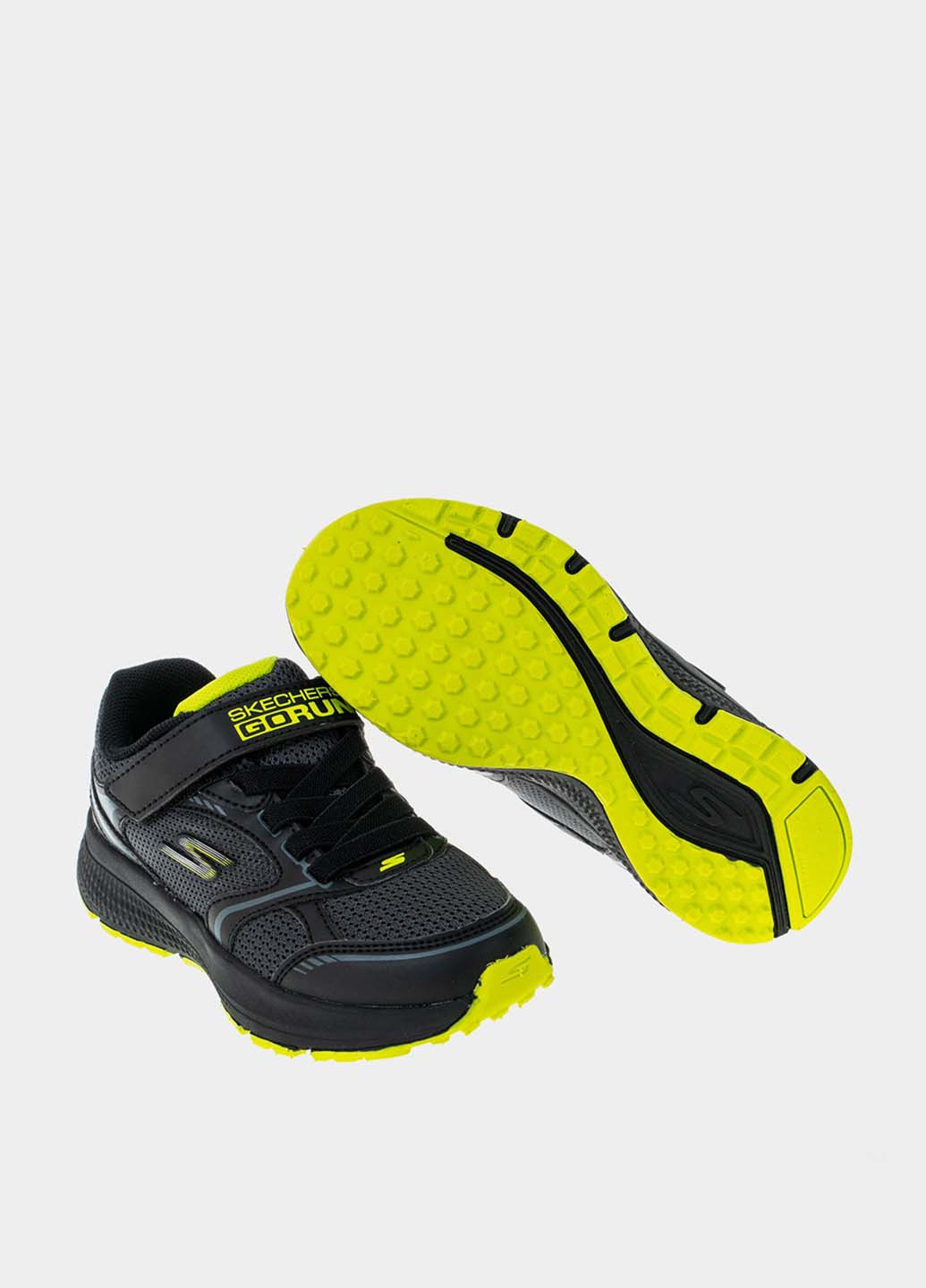 Черные демисезонные кроссовки Skechers