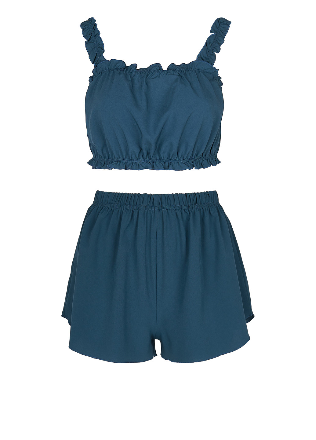 Морской волны демисезонный комплект (топ, шорты) Fleri