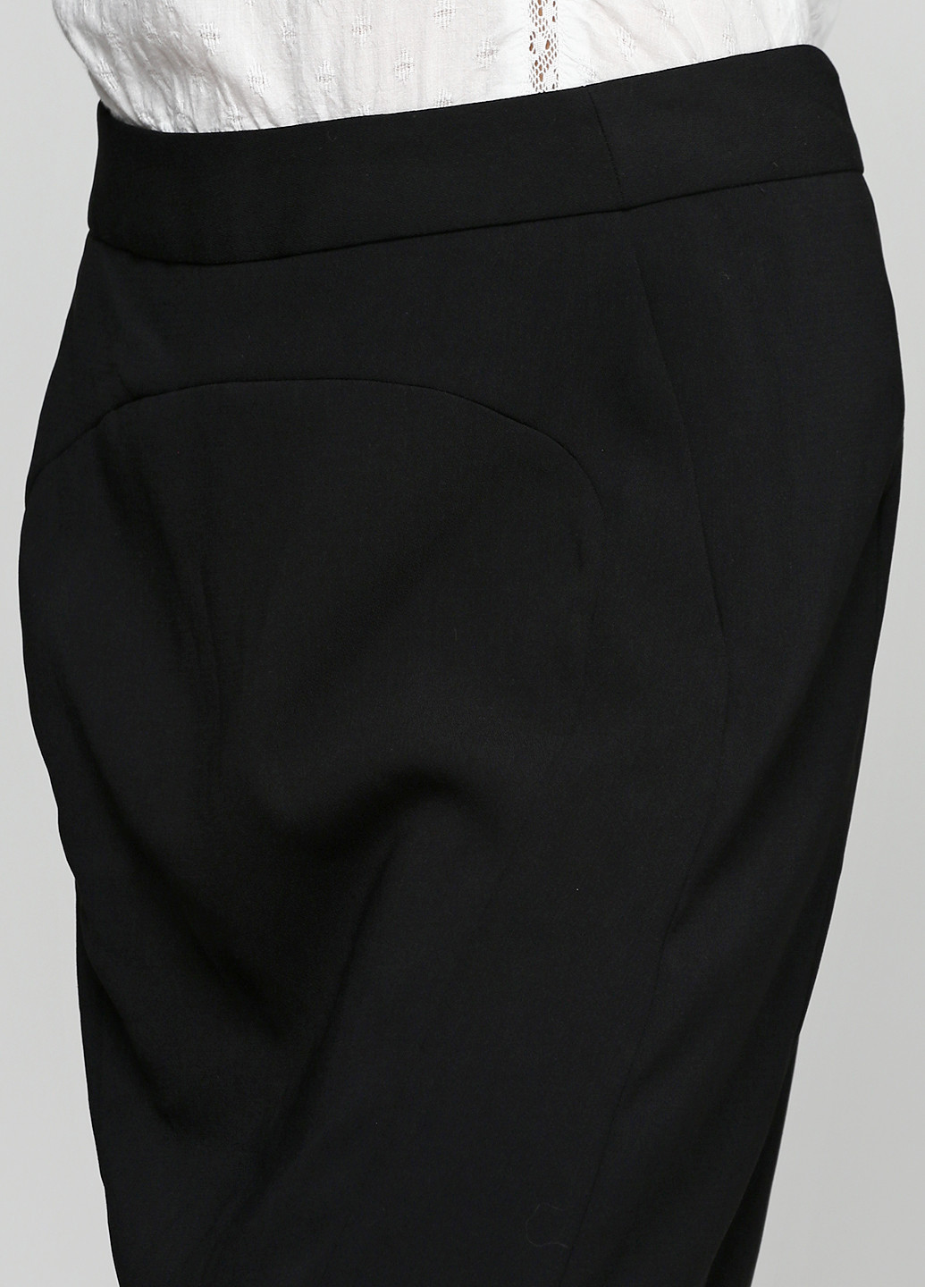 Черная кэжуал однотонная юбка Sita Murt со средней талией