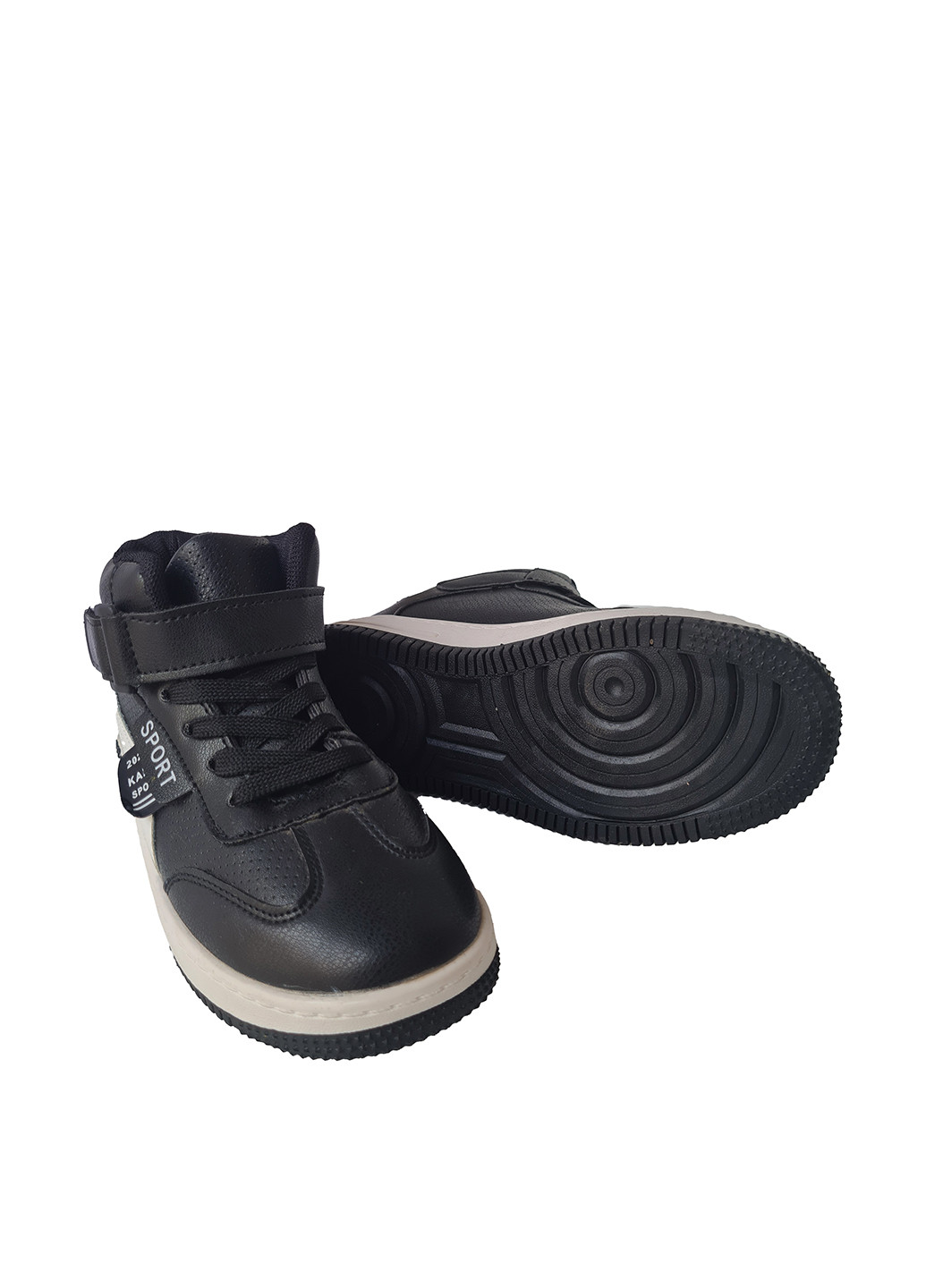 Черно-белые кэжуал осенние ботинки Канарейка