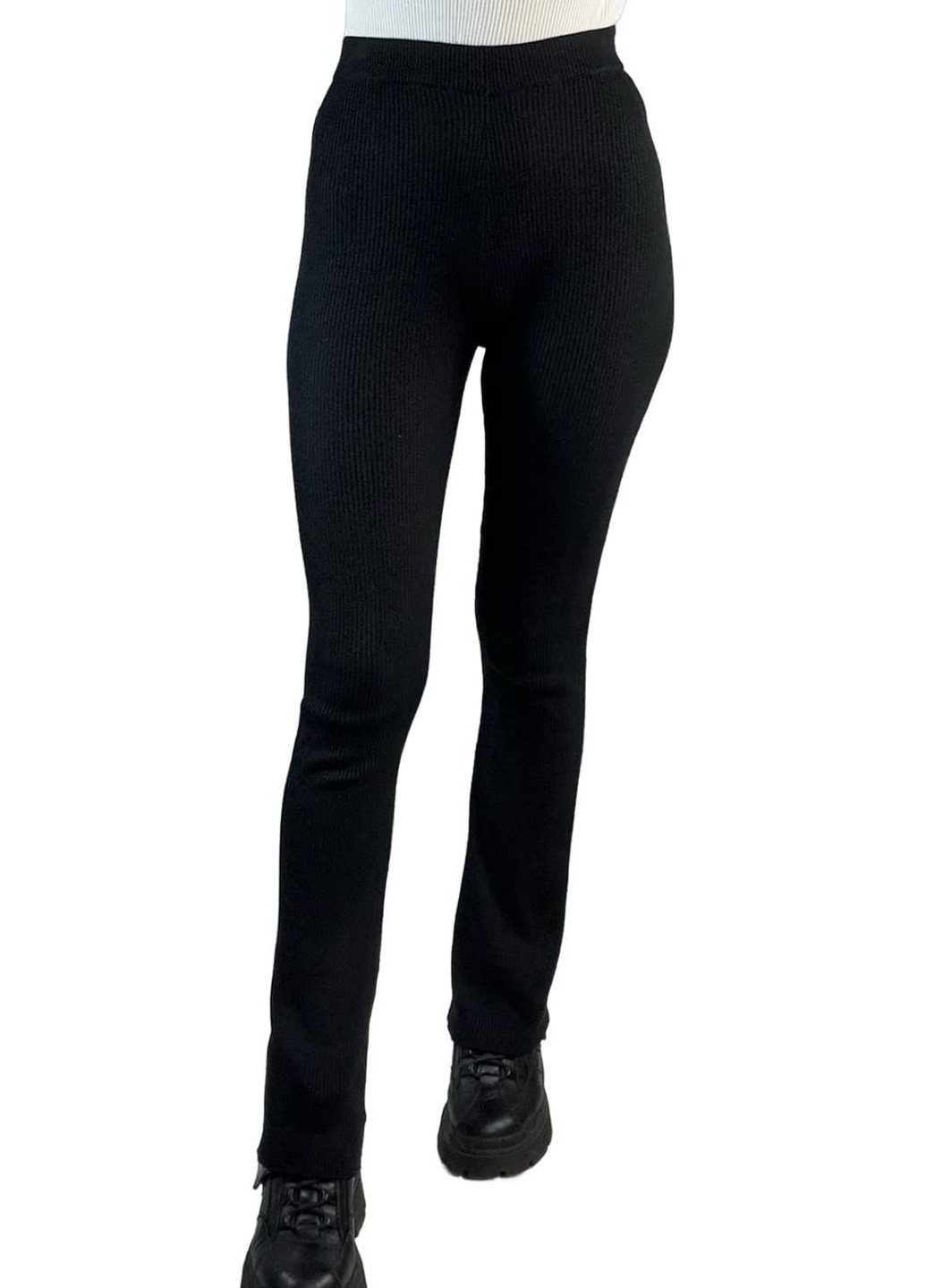 Черные демисезонные леггинсы Boohoo