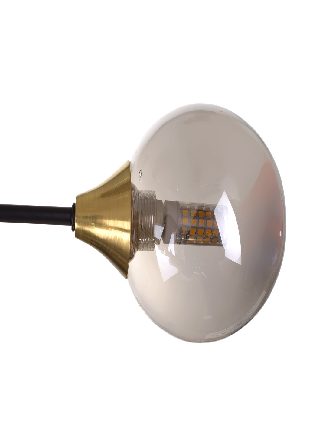 Стельова люстра BR-01 639C/8 G9 BK/G Brille (251891799)