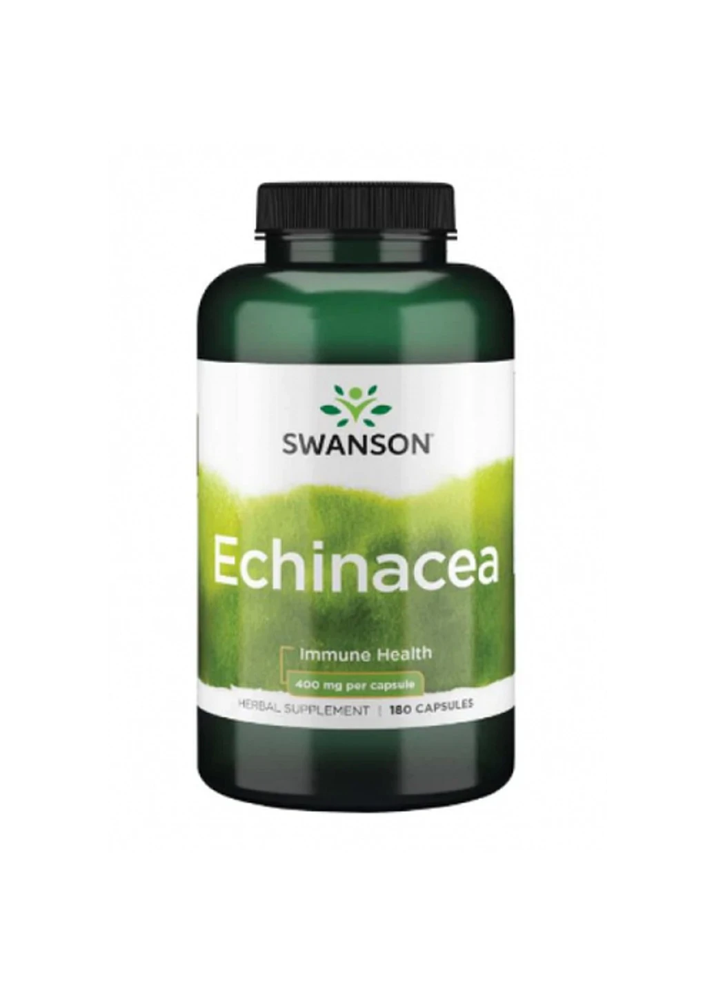 Ехінацея комплекс Echinacea 400 mg 180 капсул Swanson (255408306)