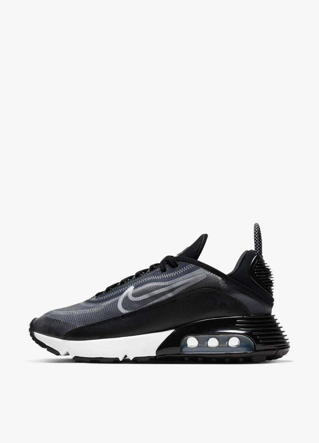 Кросівки CK2612-002 Nike W Air Max 2090 чорно-білі демісезони (317223823)