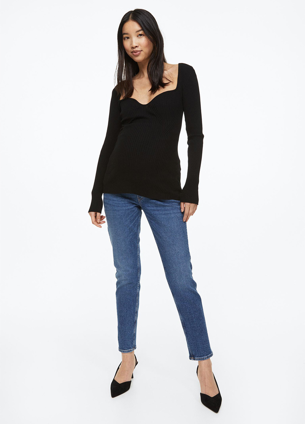 Джинсы для беременных H&M - (259754289)