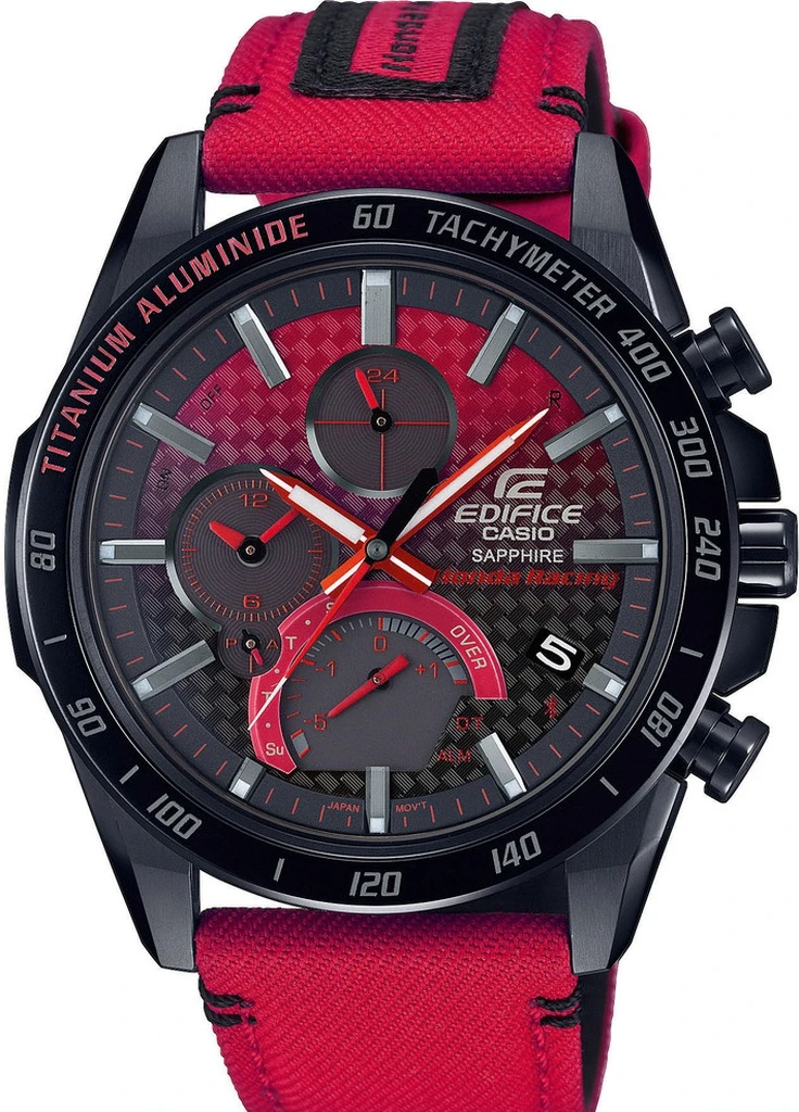 Часы EQB-1000HRS-1AER кварцевые спортивные Casio (253012225)
