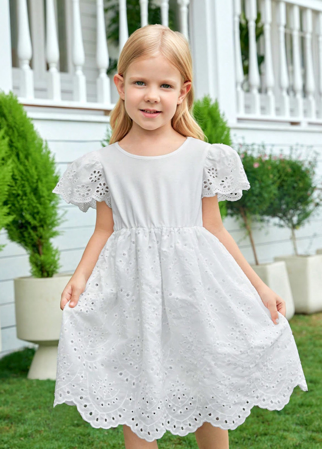 Белое платье SHEIN (327879214)