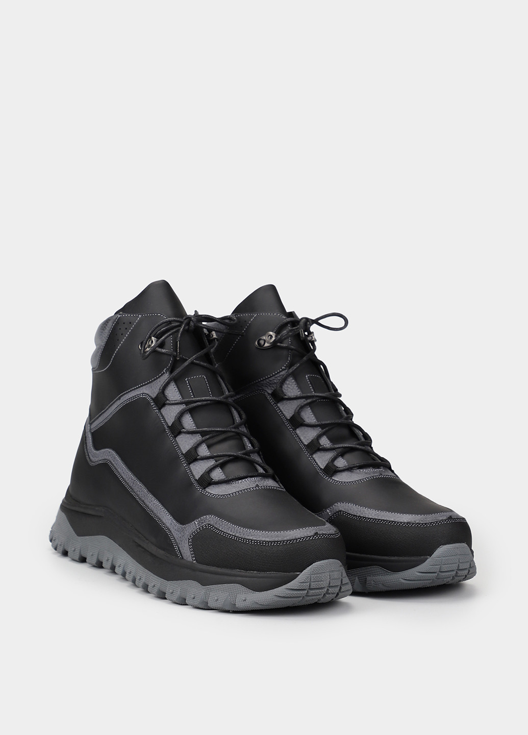 Черные зимние ботинки Braska