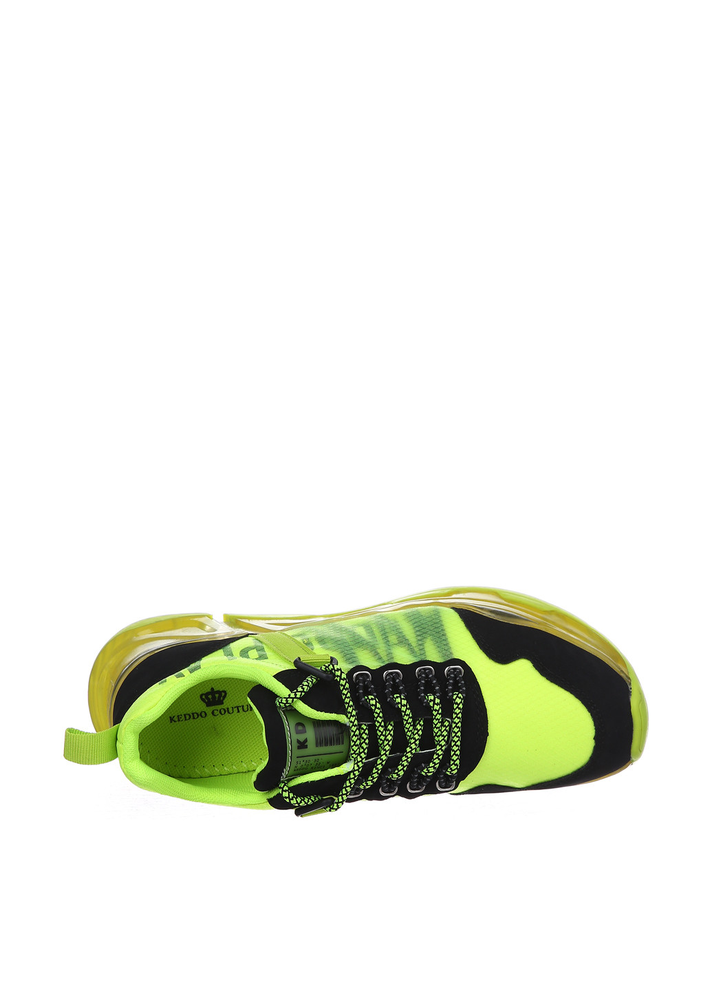 Зеленые демисезонные кроссовки Keddo