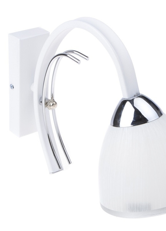 Бра направленного света настенное накладное LK-548W/1 E27 WH Brille (253894528)