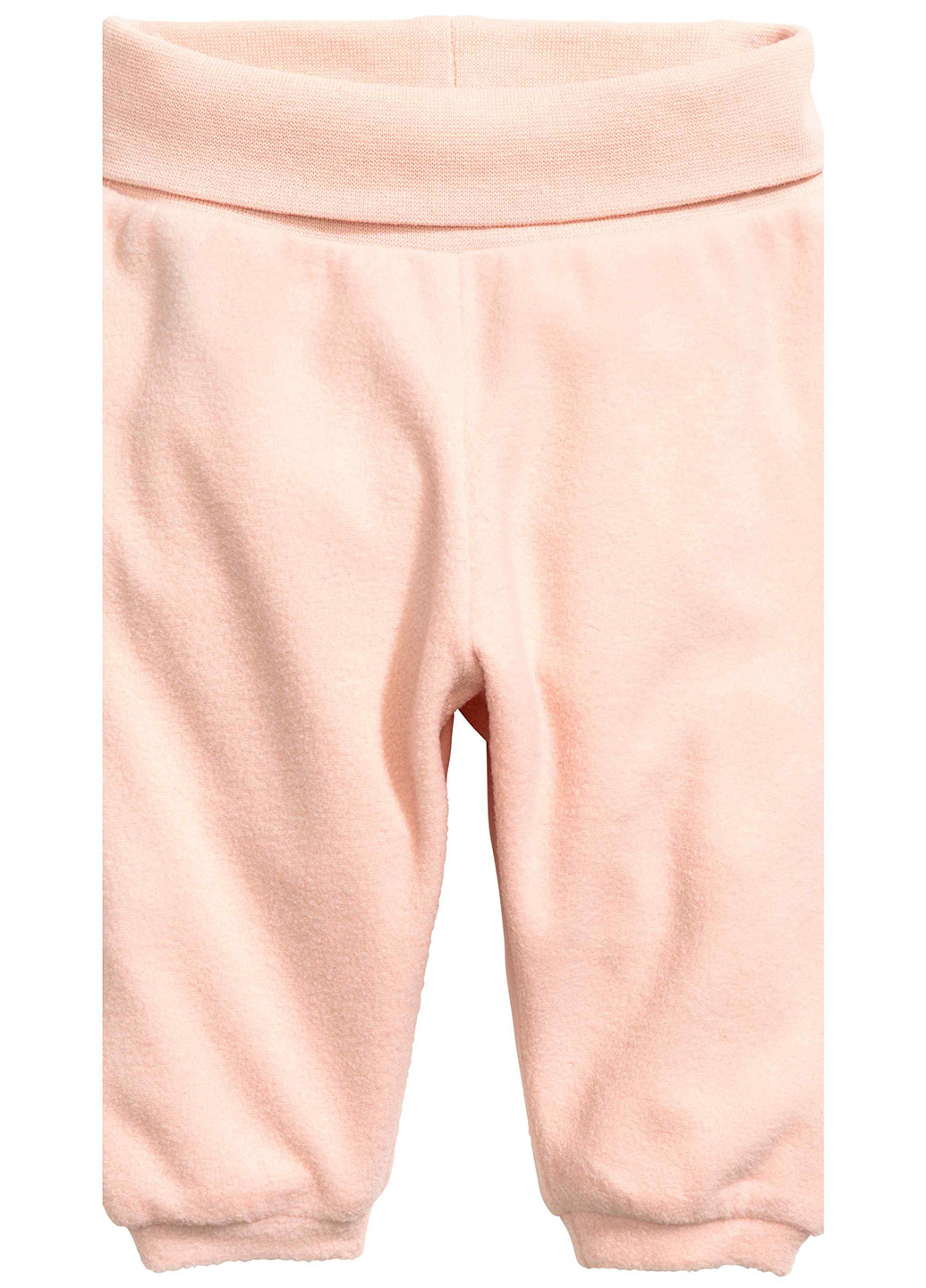 Светло-розовые домашние демисезонные брюки H&M