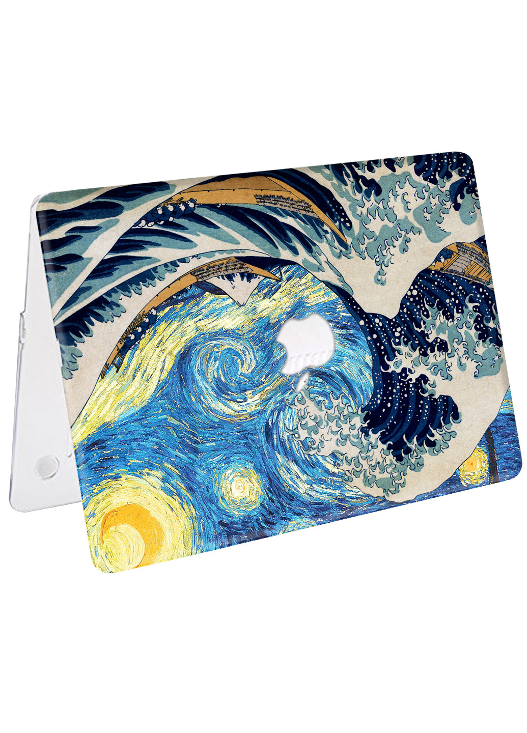Чохол пластиковий для Apple MacBook Pro 13 A1706 / A1708 / A1989 / A2159 / A1988 Нагасакі Велика Хвиля (Van Gogh) (9648-1847) MobiPrint (218505484)