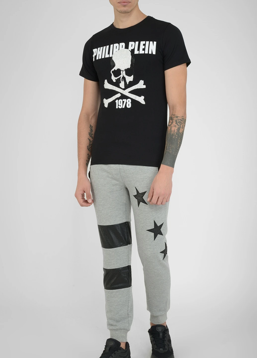 Чорна футболка Philipp Plein