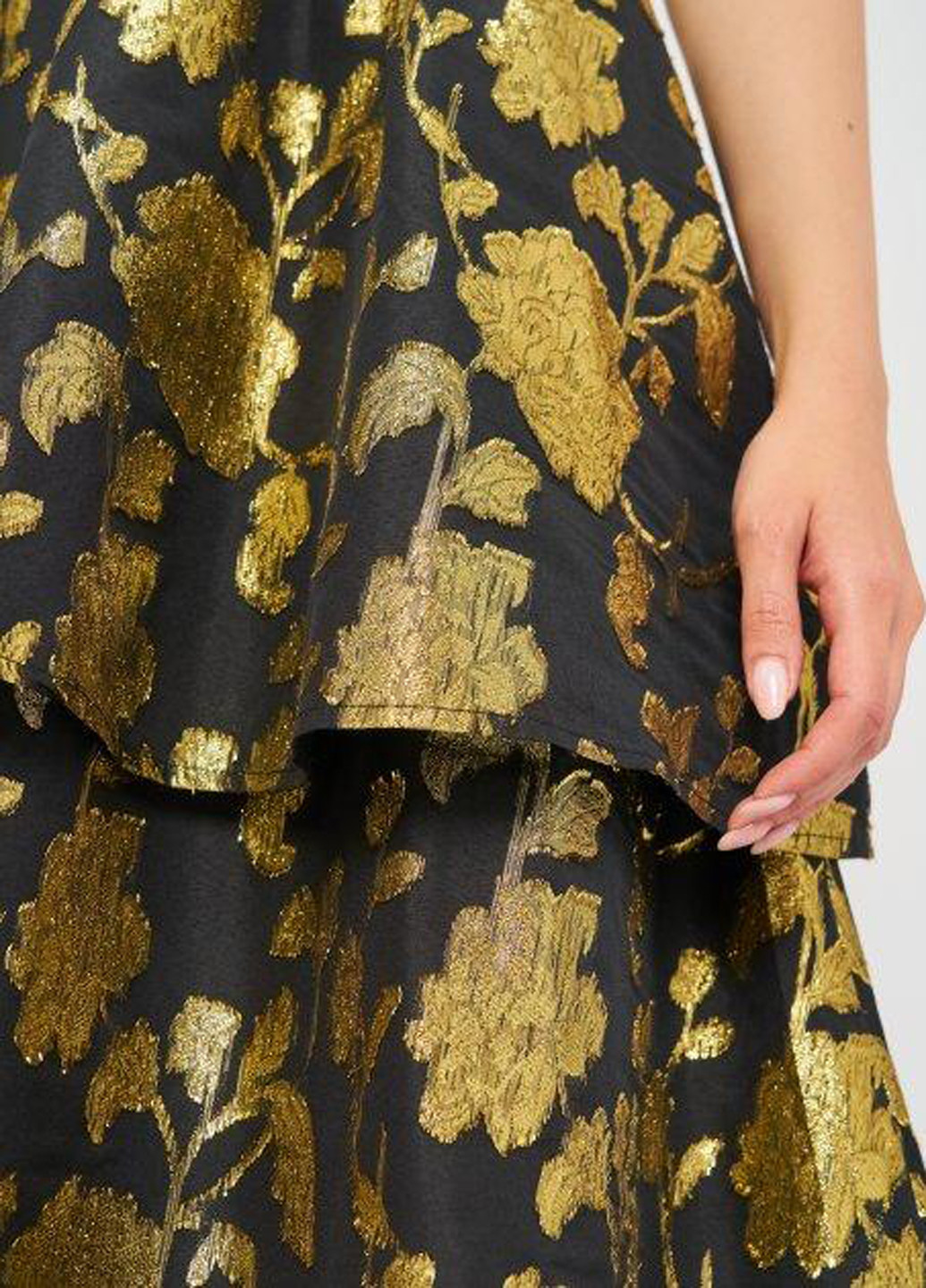 Спідниця демісезон,чорний-золотистий, Moss Copenhagen (251696858)