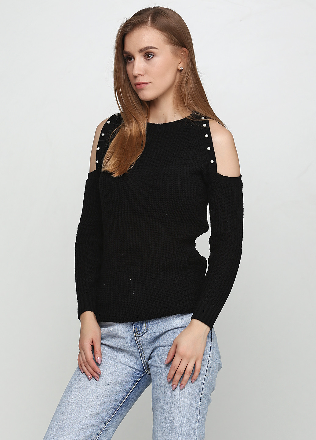 Черный демисезонный джемпер джемпер Massimo