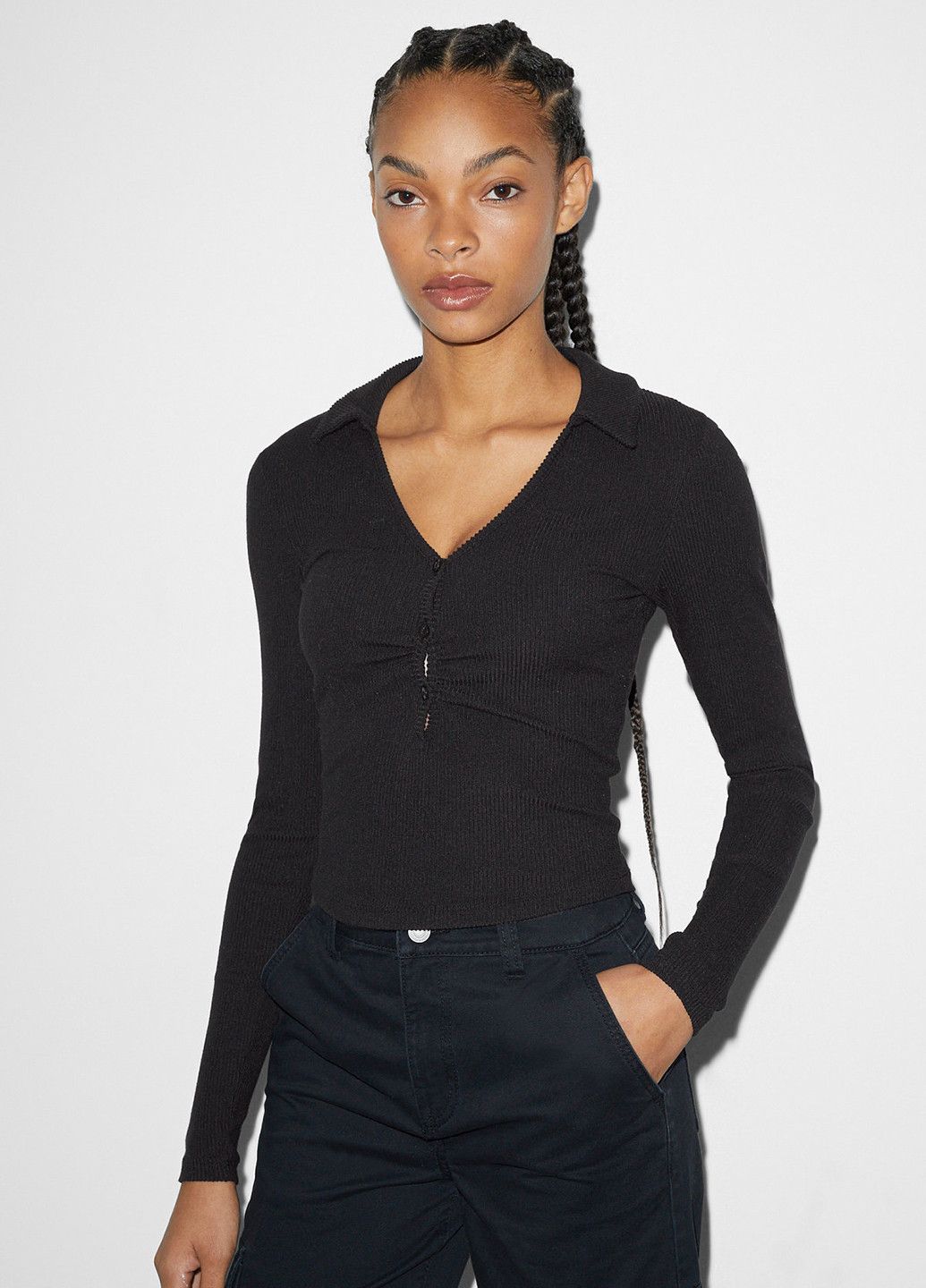 Чорна блуза C&A