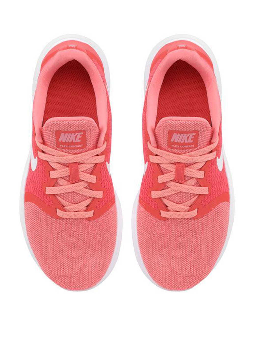 Коралловые демисезонные кроссовки Nike WMNS FLEX CONTACT 2