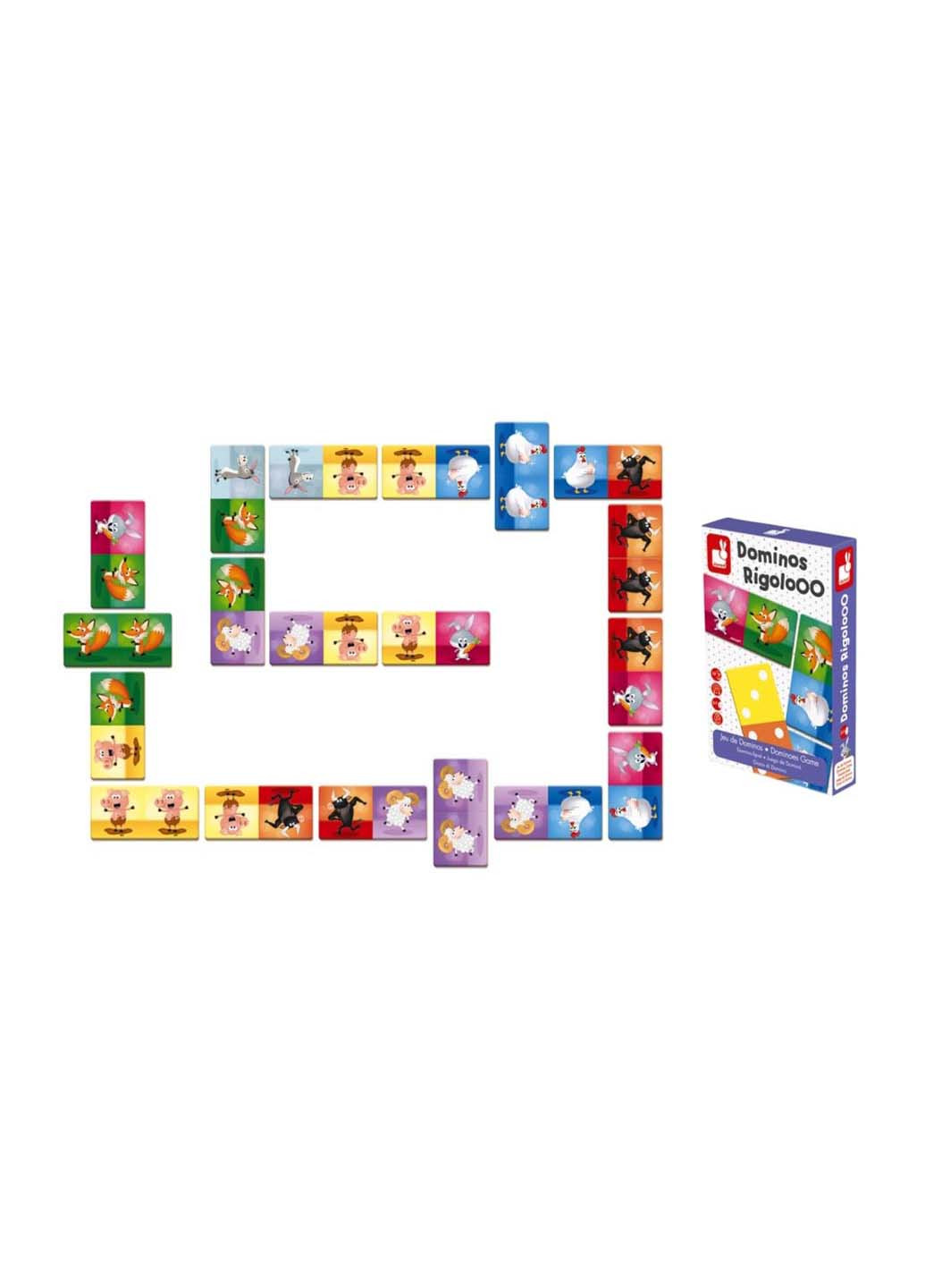 Игра мемо Домино Животные Janod (232013984)