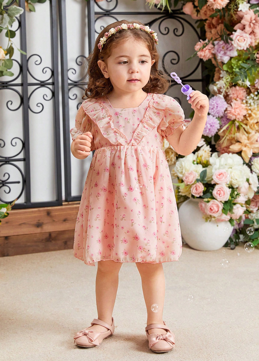 Светло-розовое платье SHEIN (326580640)