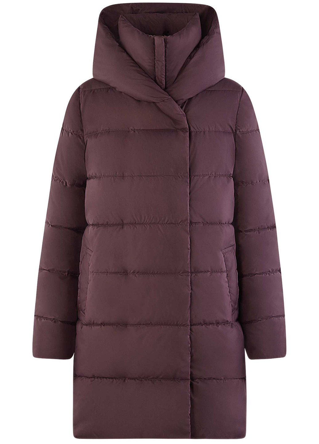 Фиолетовая зимняя куртка Oodji