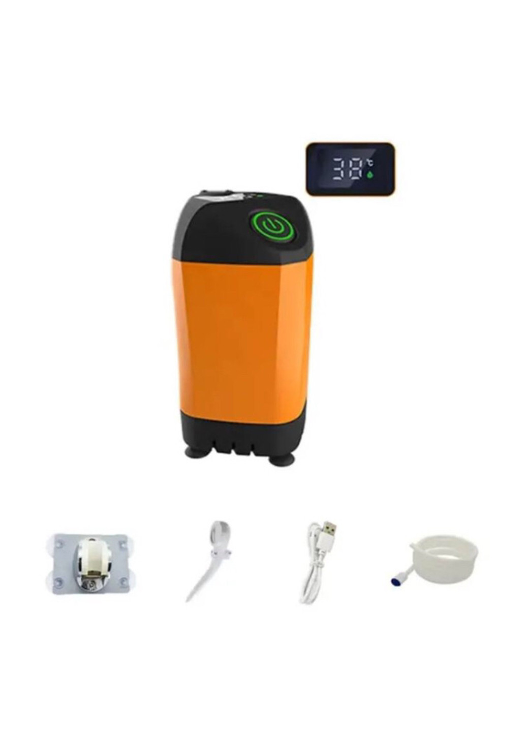 Душ портативний на 4800 mАh, 6,5х6,5х12,5 см No Brand (306373336)