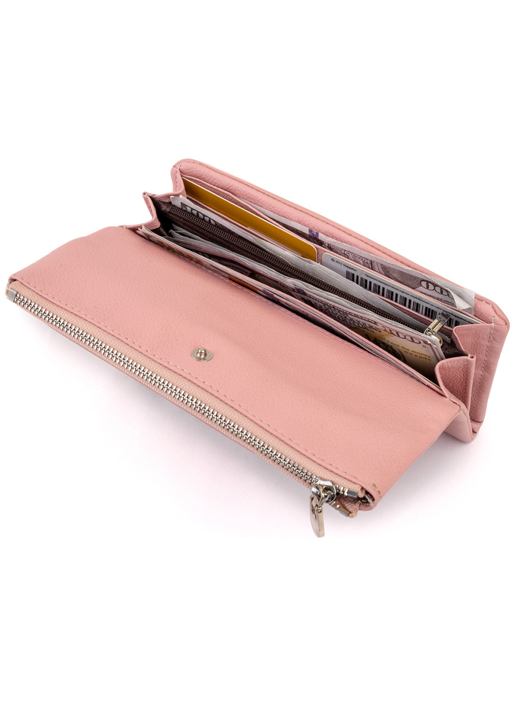 Женский кожаный кошелек-клатч 18,5х9,8х2 см st leather (252132699)