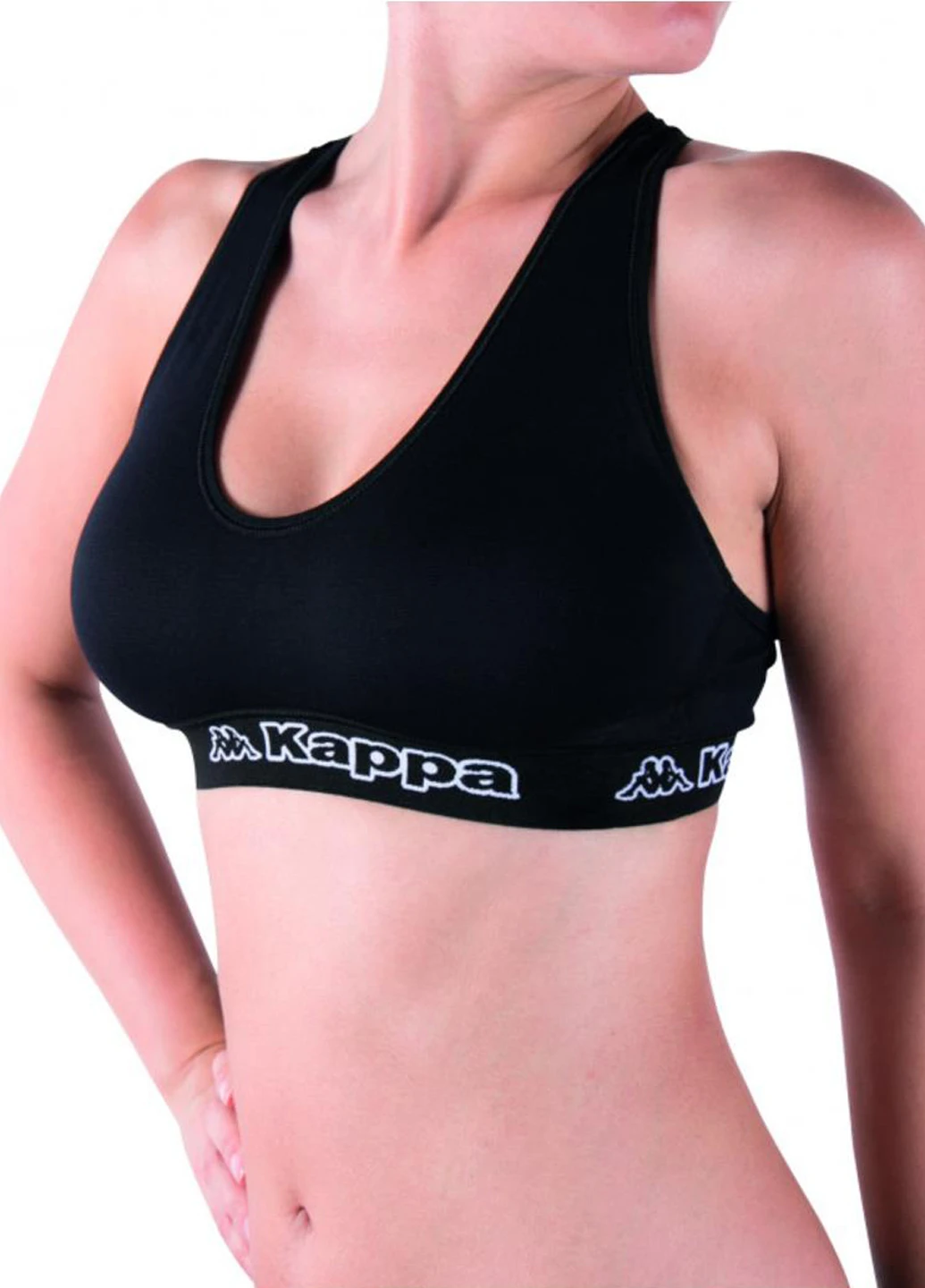 Топ K2150-NERO Kappa Reggiseno Sporty Elastico Logato (342966362)