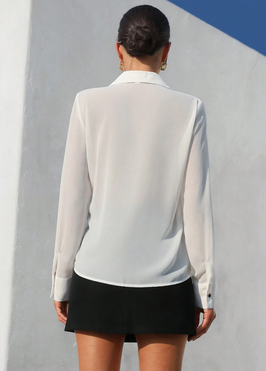 Біла блуза SHEIN