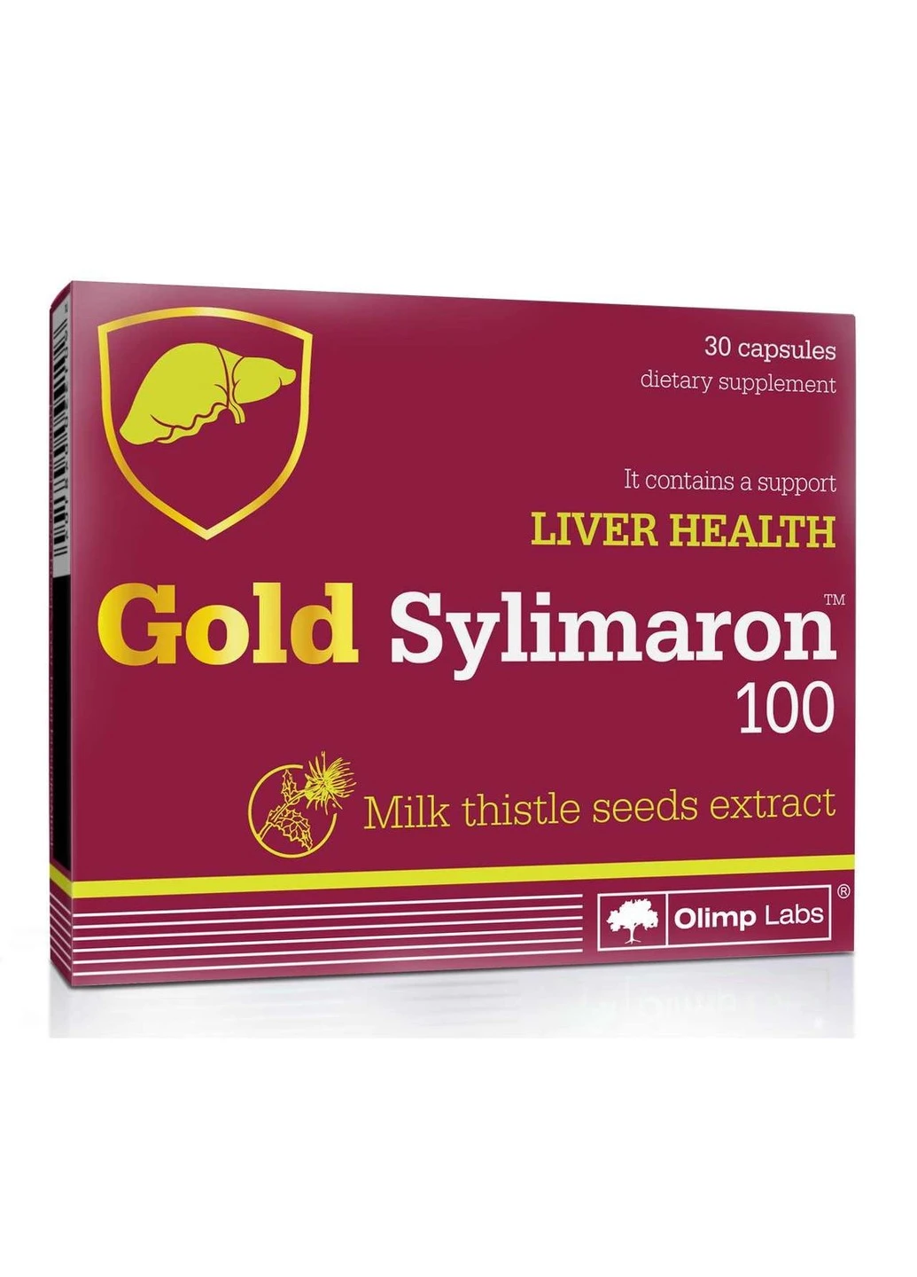 Силімарин Gold Sylimaron 100 мг (30 капс) Olimp (255409338)