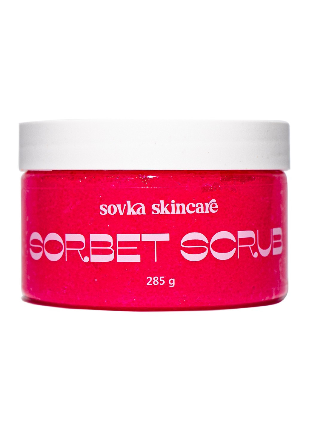 Скраб для тела Sorbet Scrub Young Strawberry 285 г Sovka Skincare (254197175)