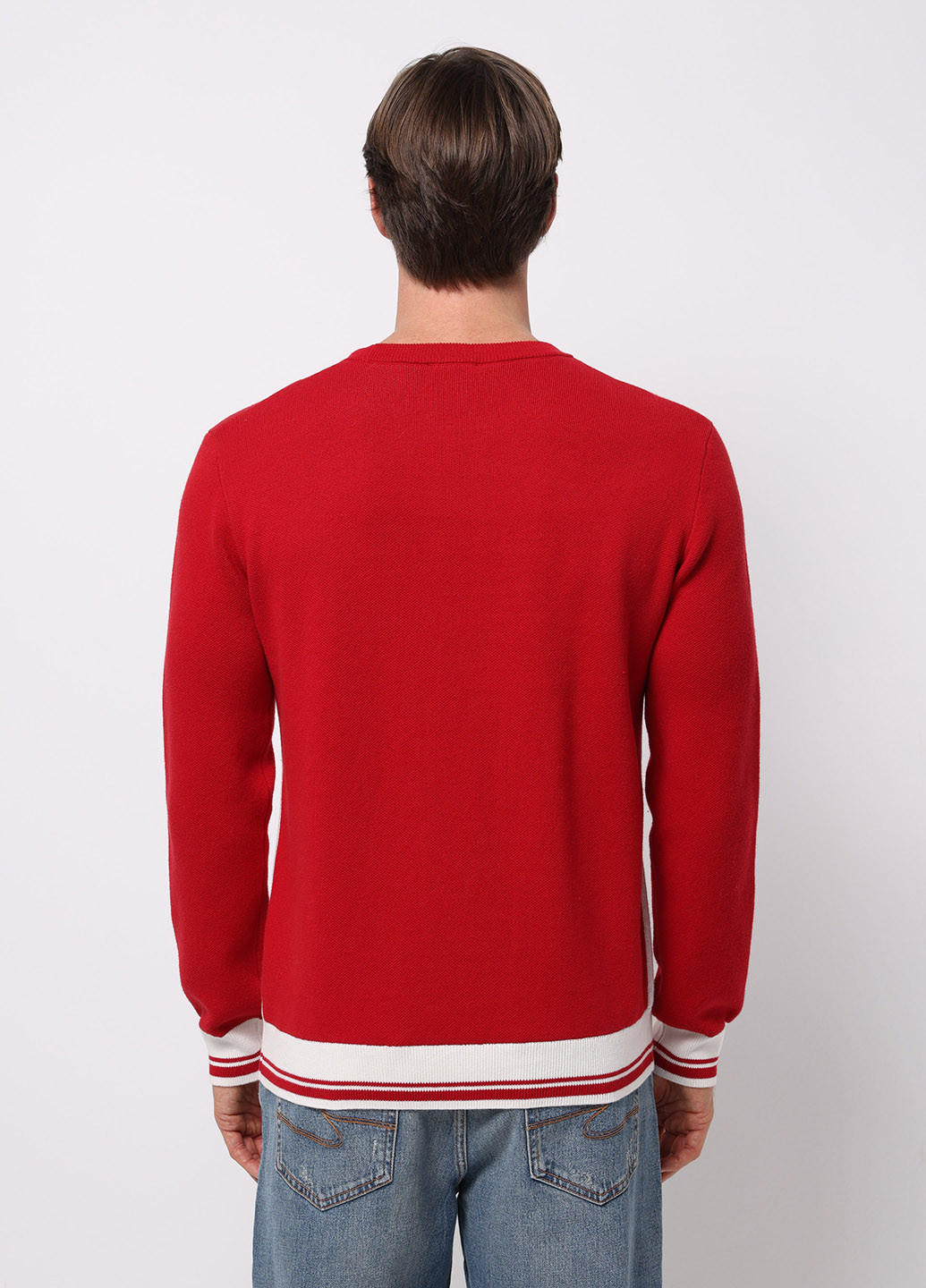 Красный зимний джемпер джемпер Colin's