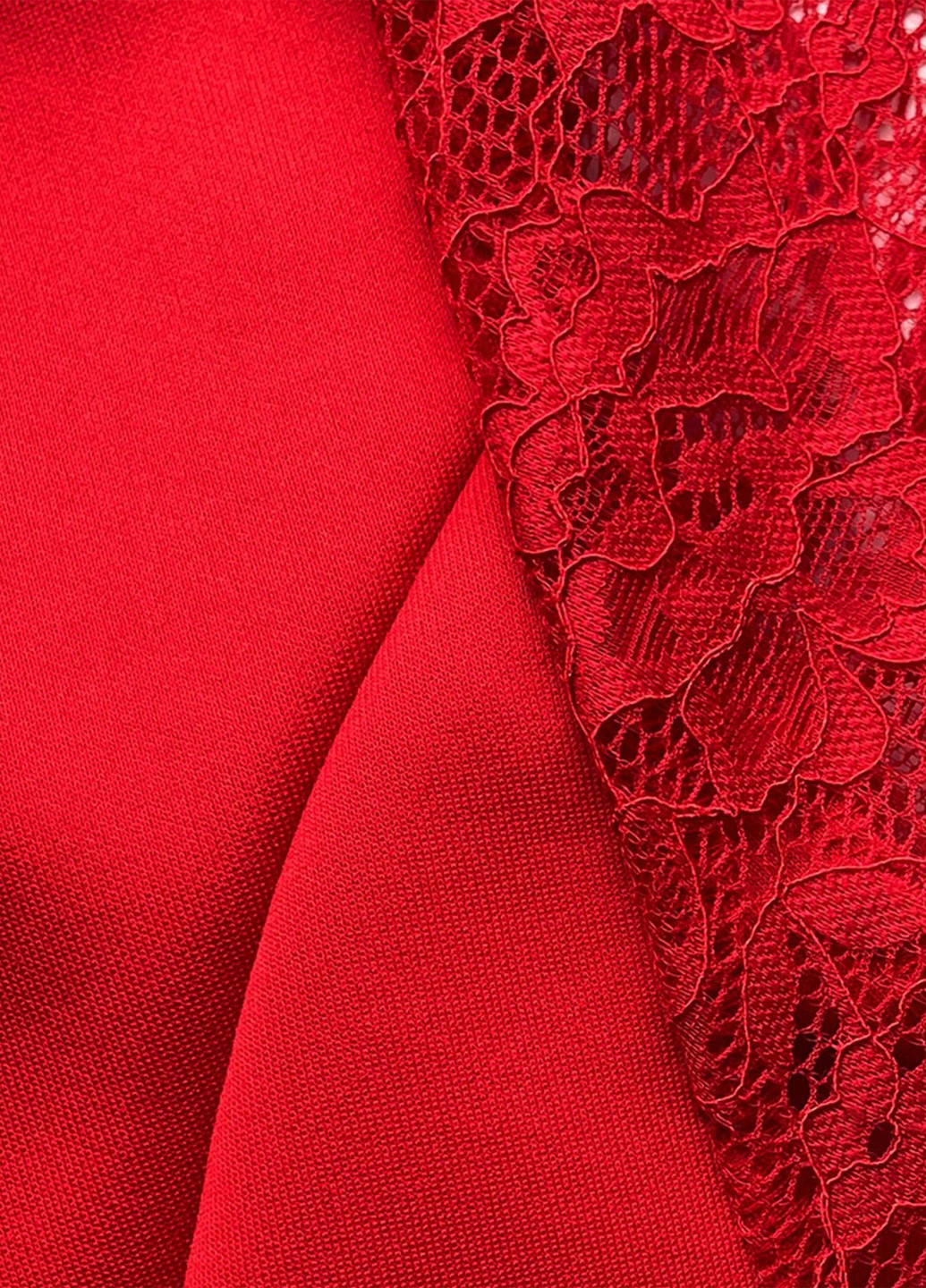 Красное кэжуал, вечернее платье SHEIN однотонное