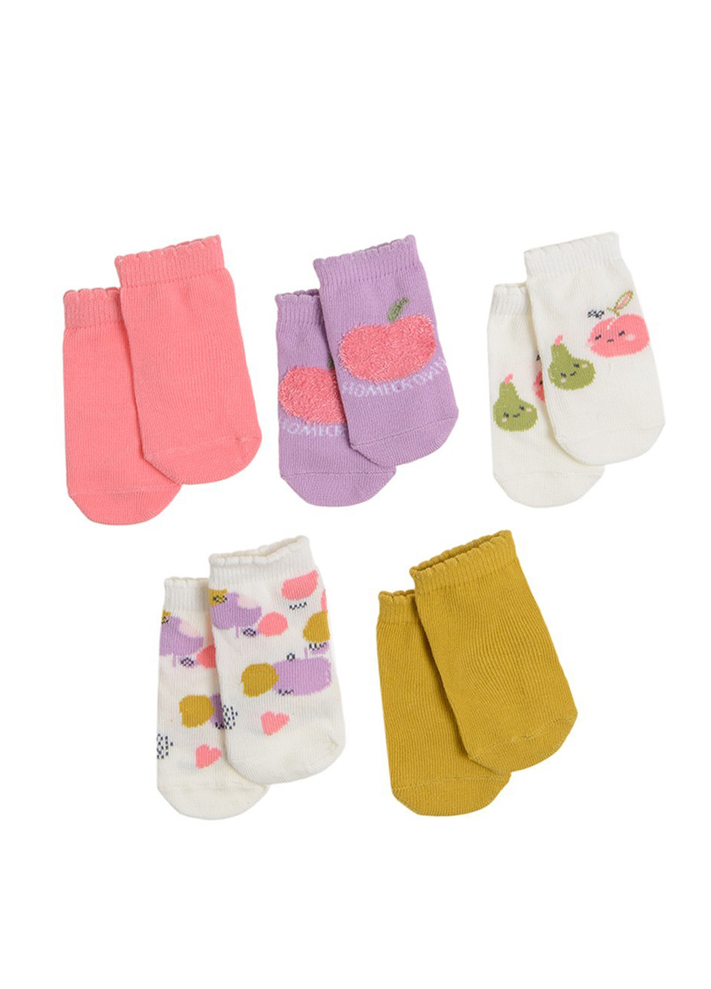 Комбинированные носки (5 пар) Cool Club рисунки (304931450)