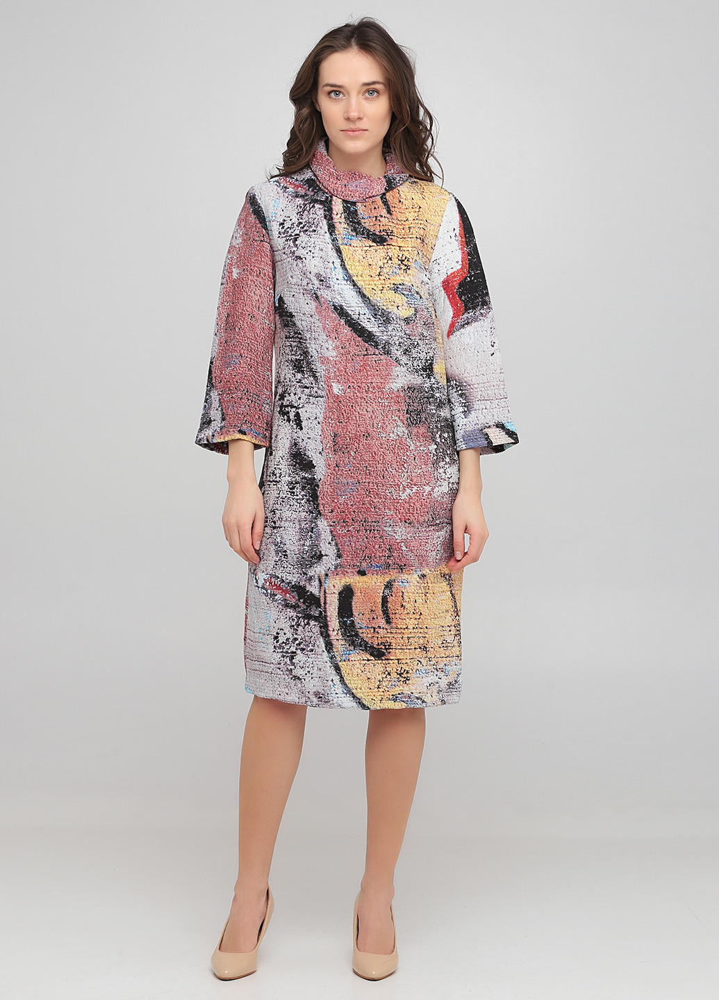 Комбінована кежуал сукня Tiger of Sweden з абстрактним візерунком