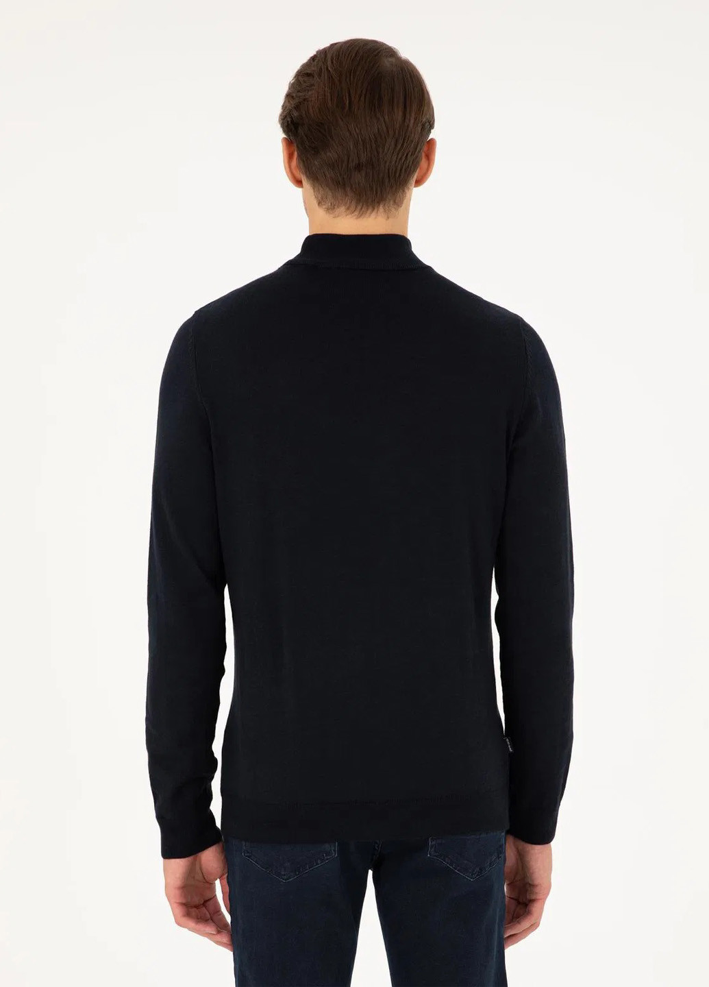 Темно-синій демісезонний джемпер джемпер Pierre Cardin